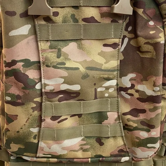 Multicolor Camouflage Outdoor Backpack